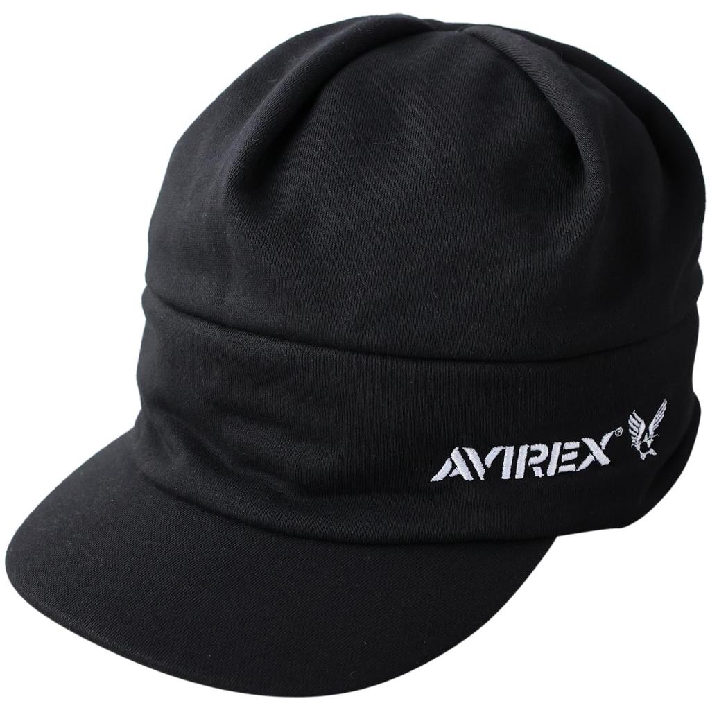 Avirex Oslo Mini Fleece Brimmed Knit Newsboy Watch Knit Golf Deep Black Sweatshirt, Cap, Cap, Cap, Cap, Men's Cap, Fit,