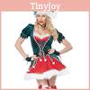 Adorable Swing Dress Style Santa Claus Costume For Women And Girls