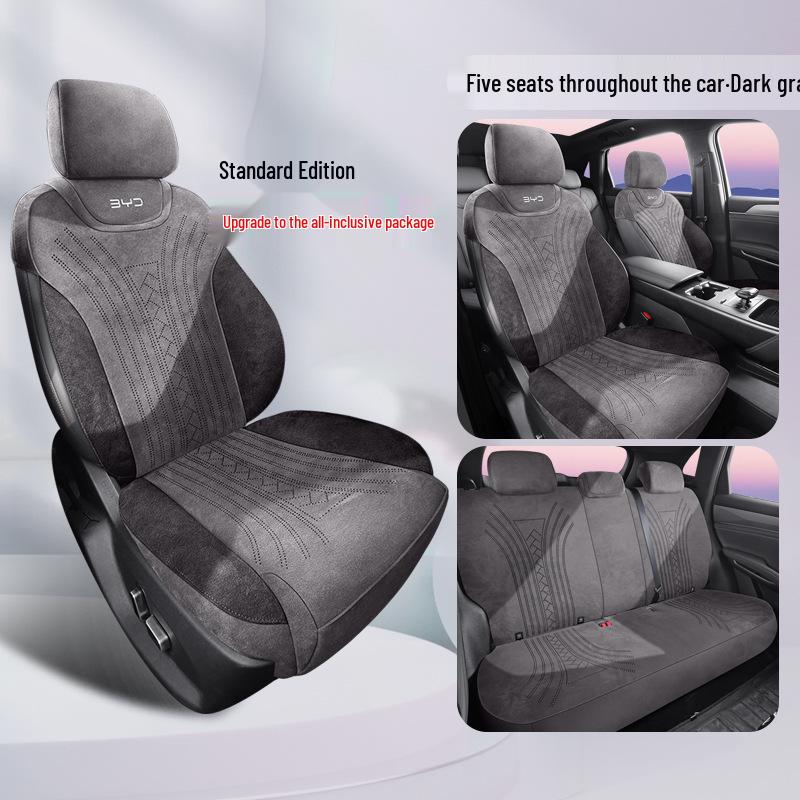 BYD Qin Plus Car Seat Covers: All-Season, Breathable for Intelligent Driving Edition