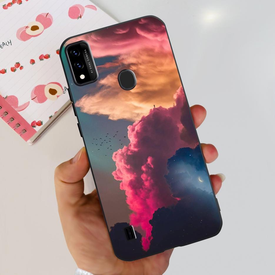 For ZTE Blade A51 A71 Case New Fashion Painted Back Cover Shockproof Phone Case For ZTE Blade A71 A7030 BladeA51 Soft TPU Fundas
