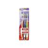 Brosse À Dents - Colgate ZigZag Medium - Pack De 3 - Poils Entrecroisés - Nettoyage Interdentaire