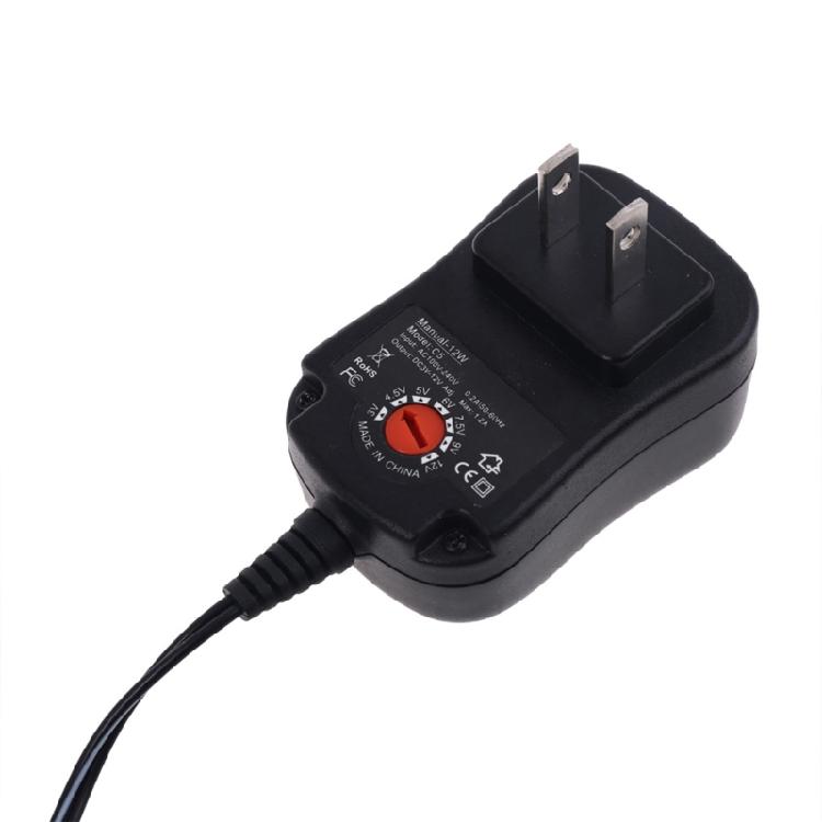 3in1 3V to 12V Adjustable Voltage 2AAA+AA Dummy Battery for Thermometer Hygrometer Telephones Radio Camera Game