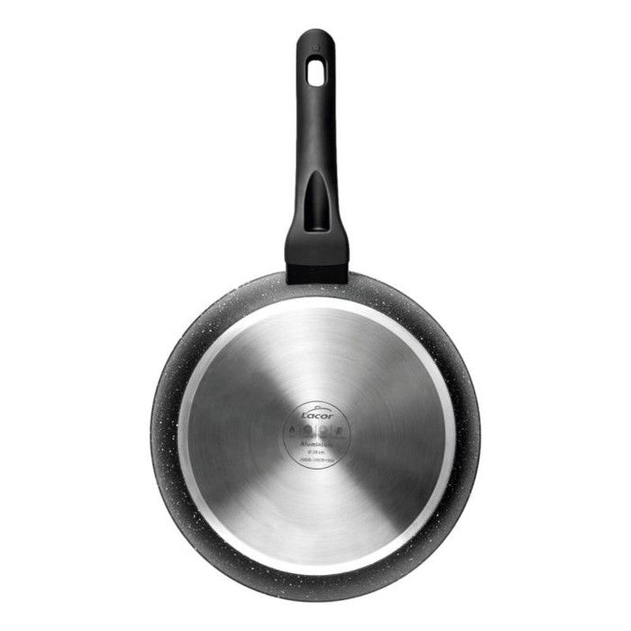 Poêle - java - 20 cm - aluminium - noir - compatible lave-vaisselle