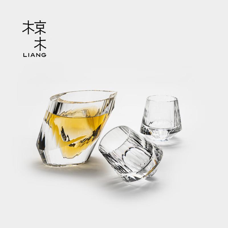 Premium Crystal Whiskey Decanter & Glass Set