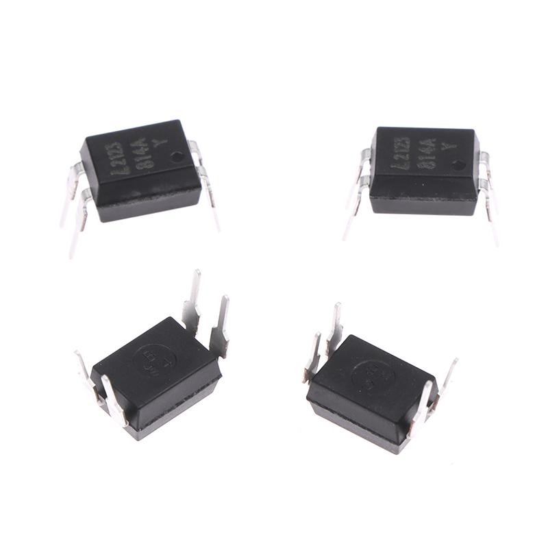 10Pcs Ltv-814 Dip-4 Ltv814 Dip Ltv-814A Compatible Optocoupler Pc814 Dip4 Original Authentic