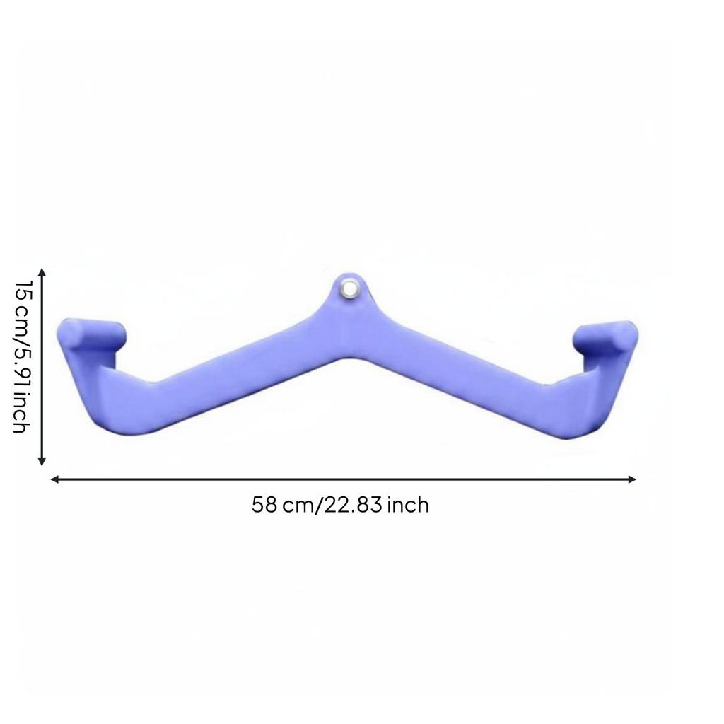 Gym Pull Handle Fitness Grip Bar Cable Pulley for Bodybuilding Pulleys