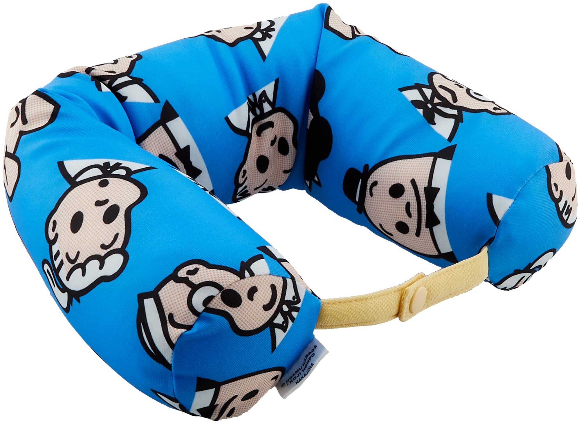 

Nakajima Corporation Osamu Goods Wrist & Neck Cushion Face All-Over Print Blue 157454-21