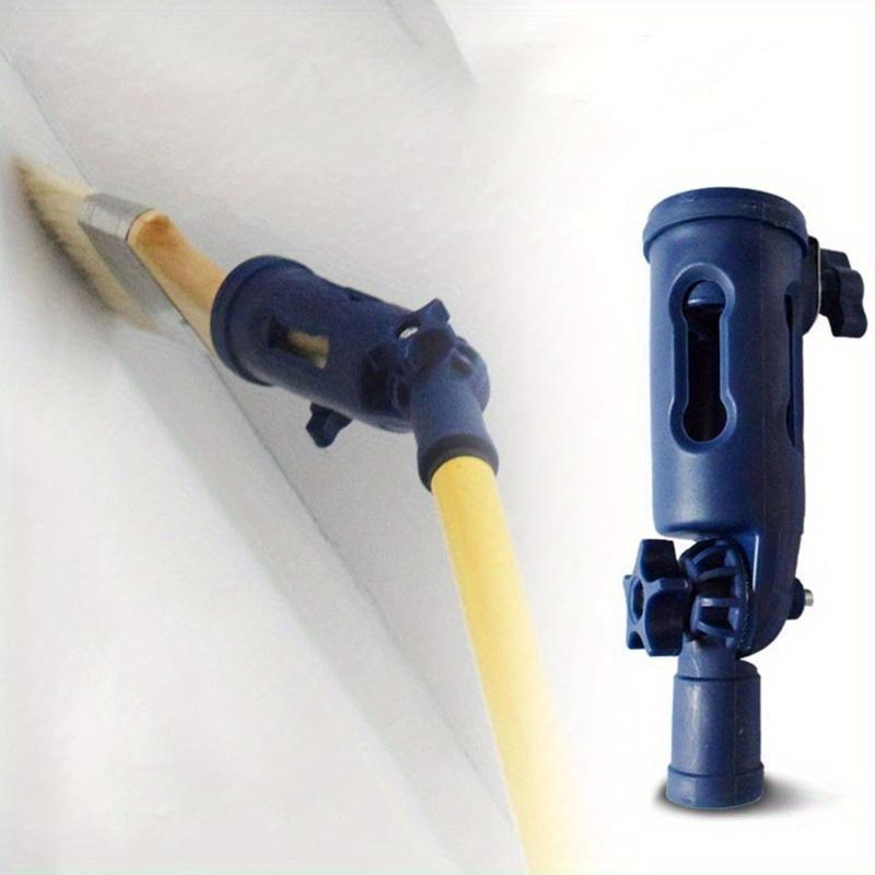 Paint Brush Extender Paint Roller Extension Pole Clamping Tool Telescopic Rod Paint Handle Tool for Painting The Ceiling