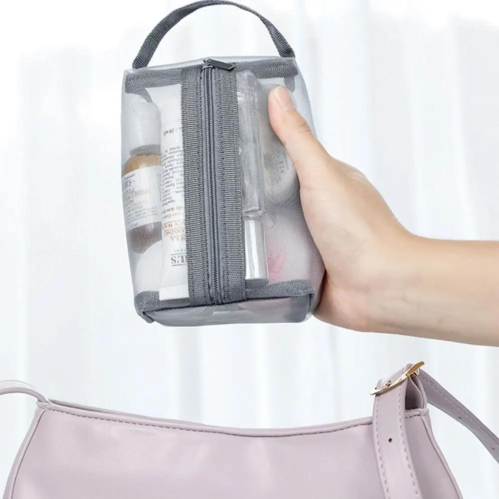 Student Stationery Bag Fashion Handbag Skin Care Storage Bag Korean Storage Bag Zipper Makeup Bag Women Cosmetic Bag