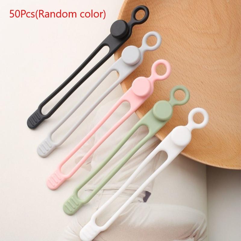 Silicone Cable Ties,Cord Organizer,Cable Straps,Reusable Cord Ties,Travel Cable Organizer ,Cute Elastic Tie, Wire Ties