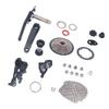 10 Speed Groupset 10 Speed 46T Cassette Crank Arm Bottom Bracket Thumb Shifter Rear Derailleur Set 32T Cassette Sprocket