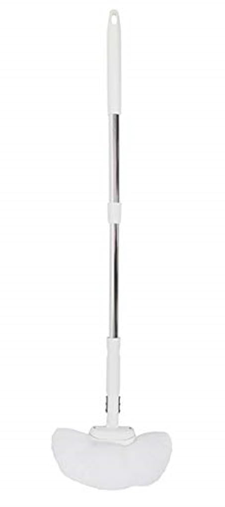 Azuma Kogyo Bath Brush Fuwato Bath Keyley FM White 20 X 80 X 14 Cm Body Cm Makes Cleaning the Bath Faster and Clean the Whole Bath with Just One BT767