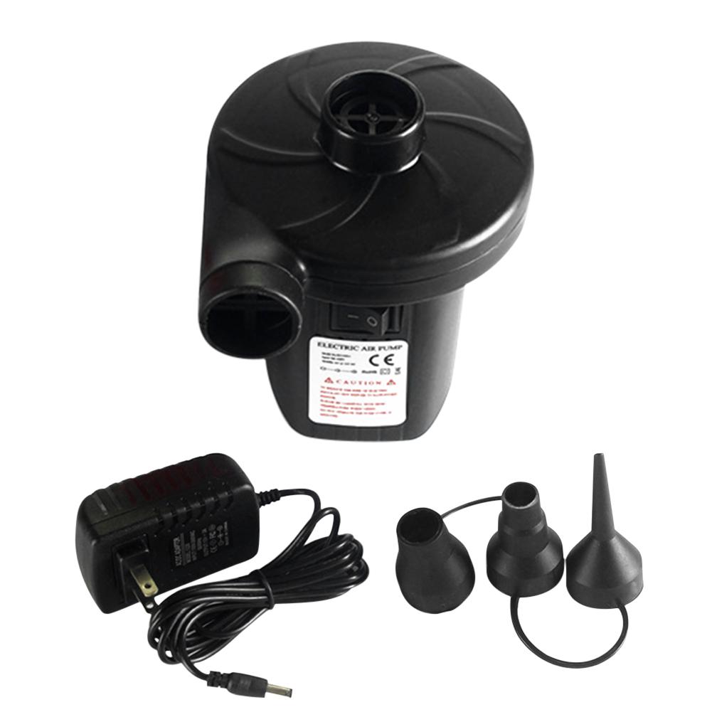 2 In 1 Inflatable Pump Quick-Fill Air Extraction Pump with Nozzles Household Lightweight Multipurpose for Mattress Swimming Pool