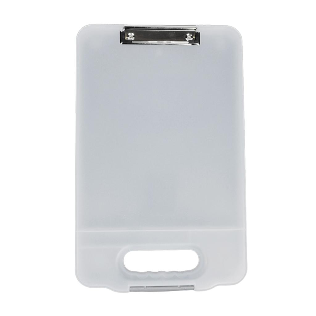 3-in-1 Clipboard with File Case Stationery Box Handheld Document Case Waterproof File Folder for Hospital Nurse Doctor