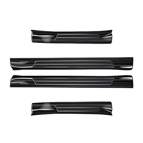 

NIUNIUFU Toyota New Yaris Cross 10 Series Эксклюзивная накладка на порог Боковая подножка Защитная накладка на порог Дверная накладка Внутренняя панель Аксессуары Пятна чёрный