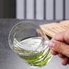 High Borosilicate Glass Crescent Tea Leak Large Capacity Green Tea Cup with Handle Single Layer Cup for Tea Separation Drinking Water Cup