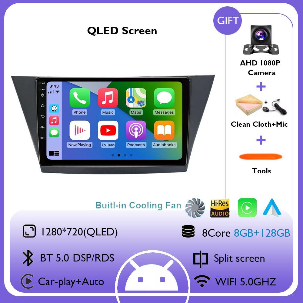Radio auto Android 14 Pentru Toyota Prius Plus V Alpha 2012 - 2017 LHD Player Multimedia Navigație GPS DSP Carplay Auto Stereo