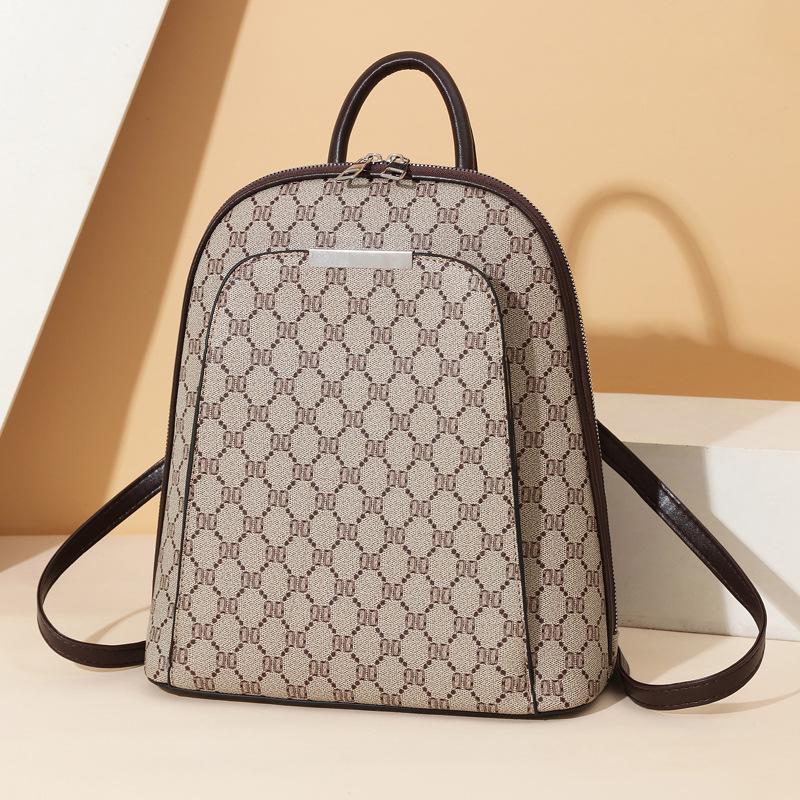 

Женский большой рюкзак в корейском стиле 2025 - для путешествий, шоппинга, студенческий стиль с уникальным дизайном с буквами