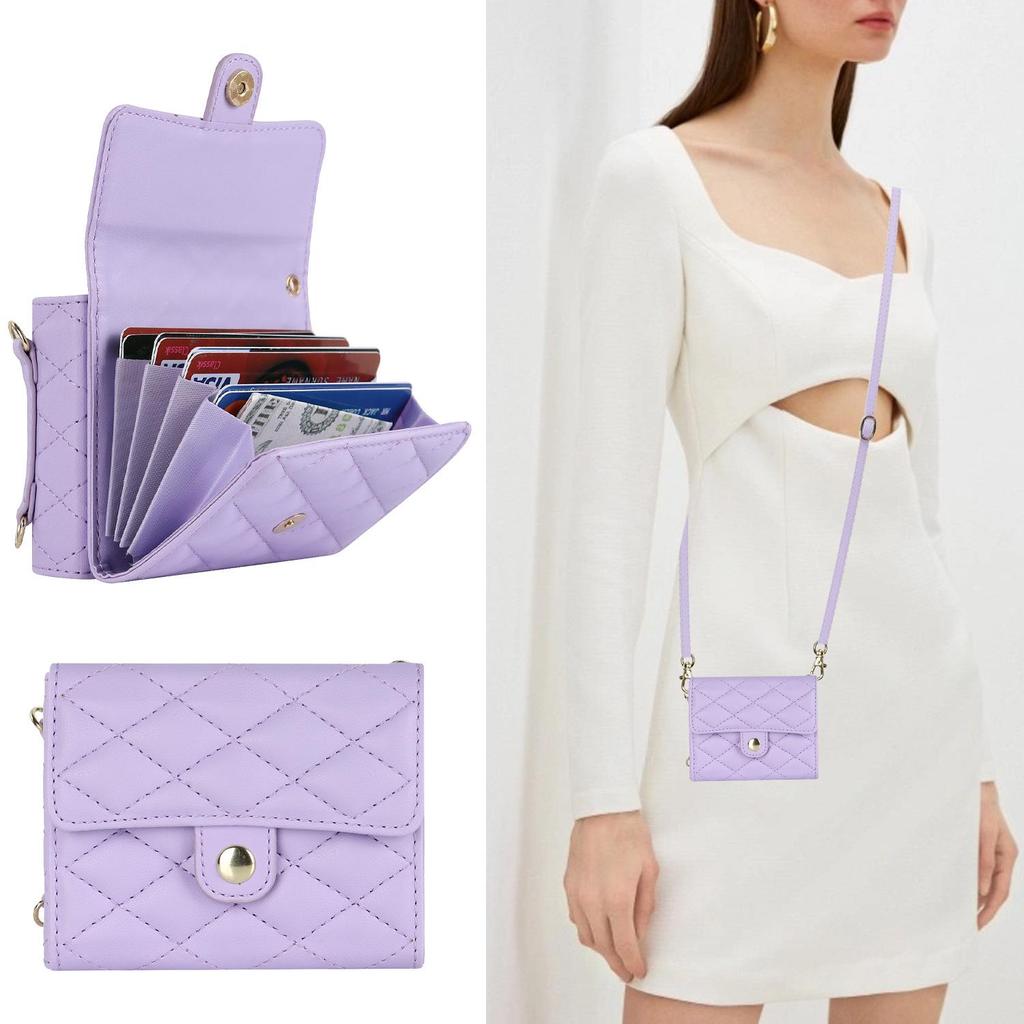 Leder-Crossbody-Tasche im Akkordeon-Stil für Samsung Z Flip7/Flip6