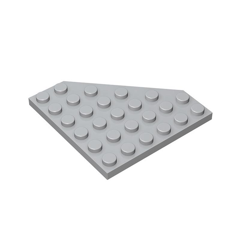 

10PCS 6106 6x6CutCornerWedgePlate Building Blocks Moc Classic Accessories Compatible with Bricks Toys Children Gift Box 10PCS