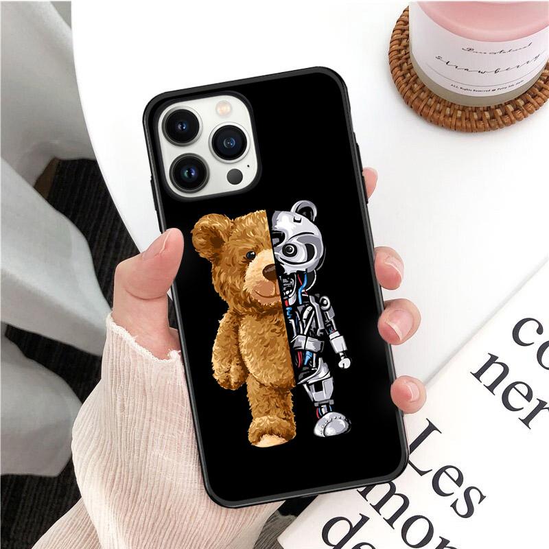 

Анимационный модный мягкий телефон для Iphone 12 7 Plus Max 13 14 11 Pro Mini XR XS 6s X 8 6, силиконовый прямой силиконовый мягкий чехол из ТПУ Iphone 11pro