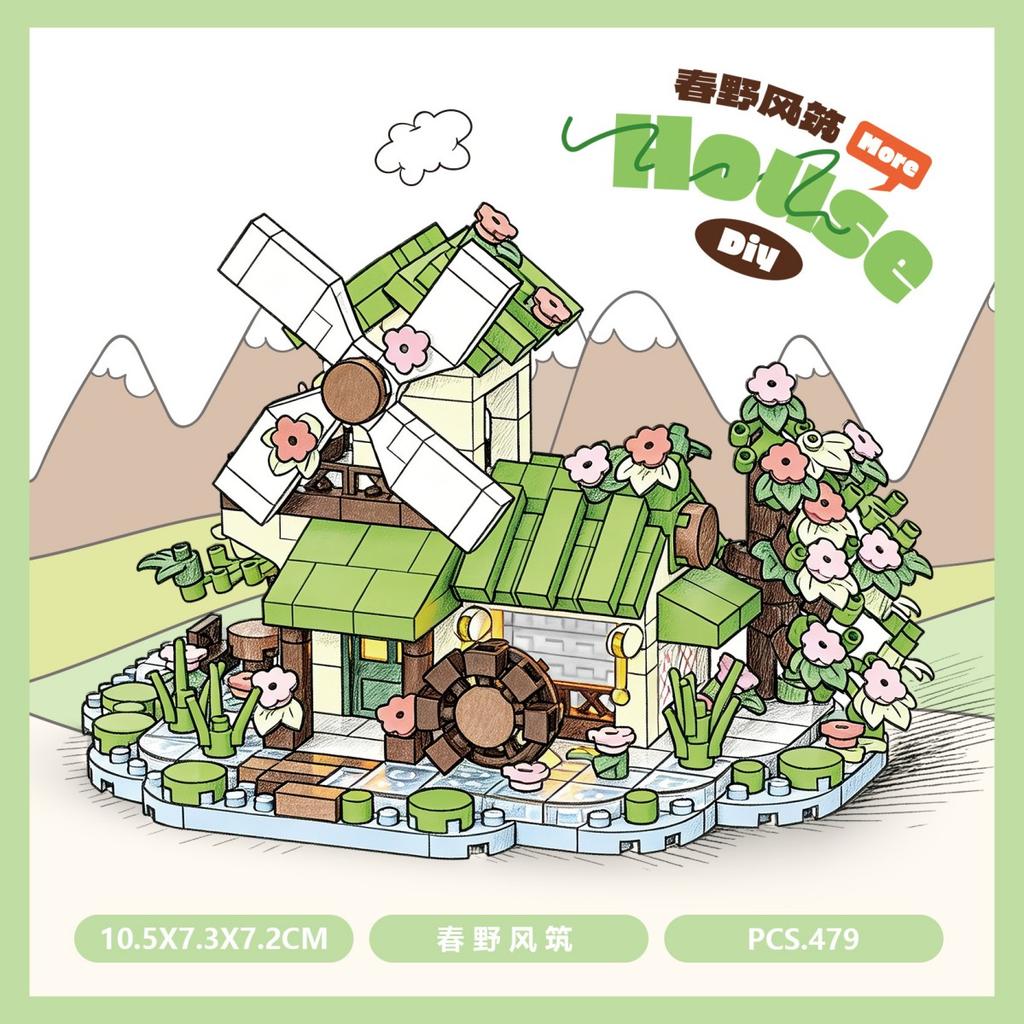 High-Standard Miniature Top-Grade Four Top-Grade Seasons First-Class Cabin High-Standard Assembly Superior-Grade Building-Bricks Construction-Kit
