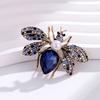 Versatile Bees Brooch Adorned with Sparkling Diamonds for Fashion Accessories Comfortable Clothing Accessory