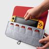 1pc Switch Felt Storage Bag Game Console Protective Cover Multifunction Card Charging Cable Case