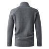 Men's Knit Sweater Neck Gaiter with Buttons, Loose Style for Autumn/Winter