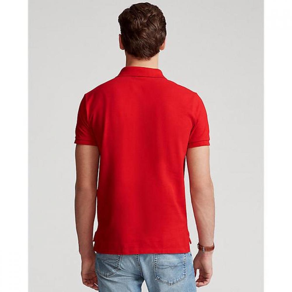 Polo Ralph Lauren Mens Custom Slim Fit Mesh Polo Shirts Mnpokni1n820092600