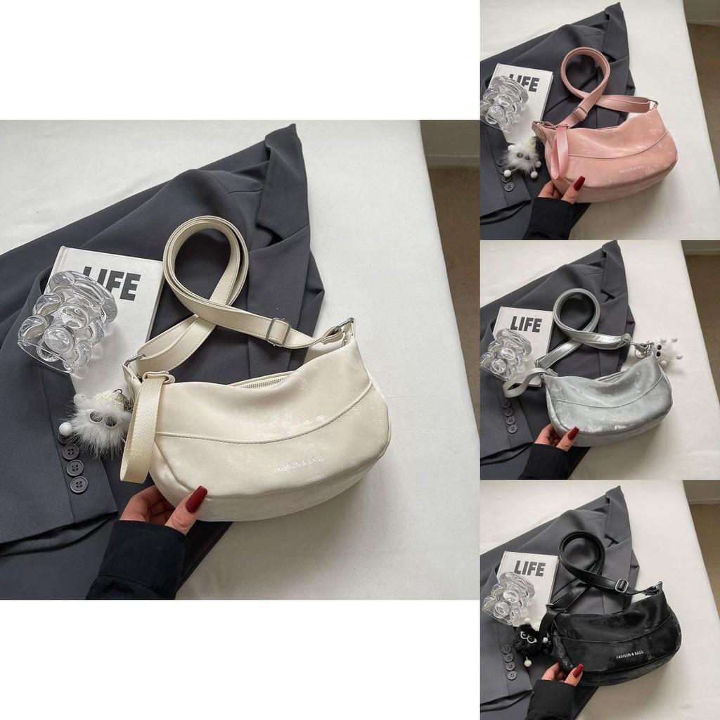 Chic Spring Summer Designer Dumpling Shoulder Bag For Women With Soft Material
