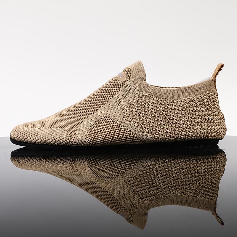 

MAEDEF Дышащие мужские кроссовки для бега Высокое качество Модная повседневная обувь Легкие мужские кроссовки для ходьбы Нескользящие кроссовки 38 хаки