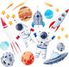 Set of Decorative Stickers for Children - Space