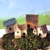 Mini Castle Small House Fairy Garden Miniatures Terrarium Figurines DIY Crafts Figure Moss Ornament Micro Landscape Decor