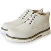 TALLSHOES Tall Shoes with 8cm Height Platform Sizes White Men's Heel, Increase, Sole, Mid-Cut Sneakers, Casual, Lightweight, A50-8cm, 28.0cm, (Canvas)