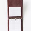 RHODIA Mini System Organizer 11mm Ring Cowhide Chic Bordeaux 3-Ring (11x8cm, Diameter, Leather) cf11ogz01-bd