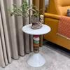 Small Circular Coffee Tables Simple Removable Metal Coffee Tables Living Room Decoration Table Creative Table Nordic Designed
