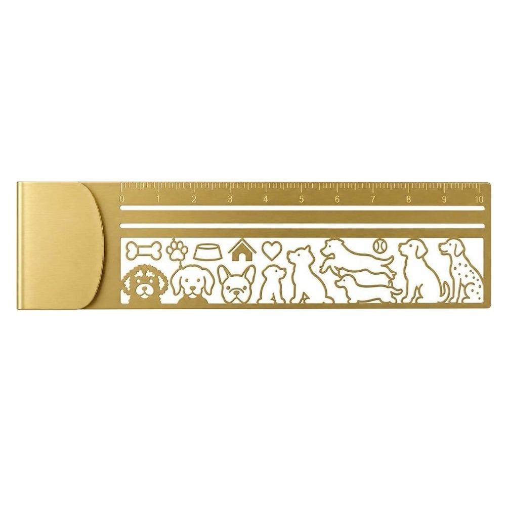 Brass Stencil Straight Ruler Cute Patterns Journal Decorative Ruler  Journal Scrapbook