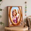 Disney oil painting art painting kit Rapunzel Selfie handmade diy gift home decoration wall art decor for bedroom canvas painting supplies