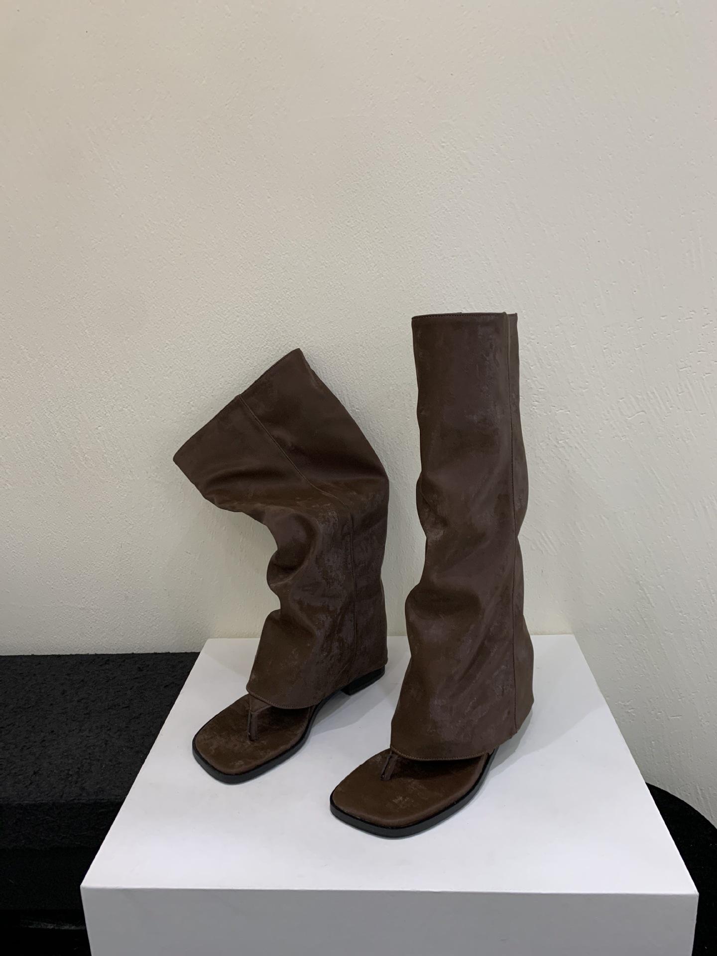 Women s Square Toe Platform Summer French Style Shoes - Fashionable Footwear 35