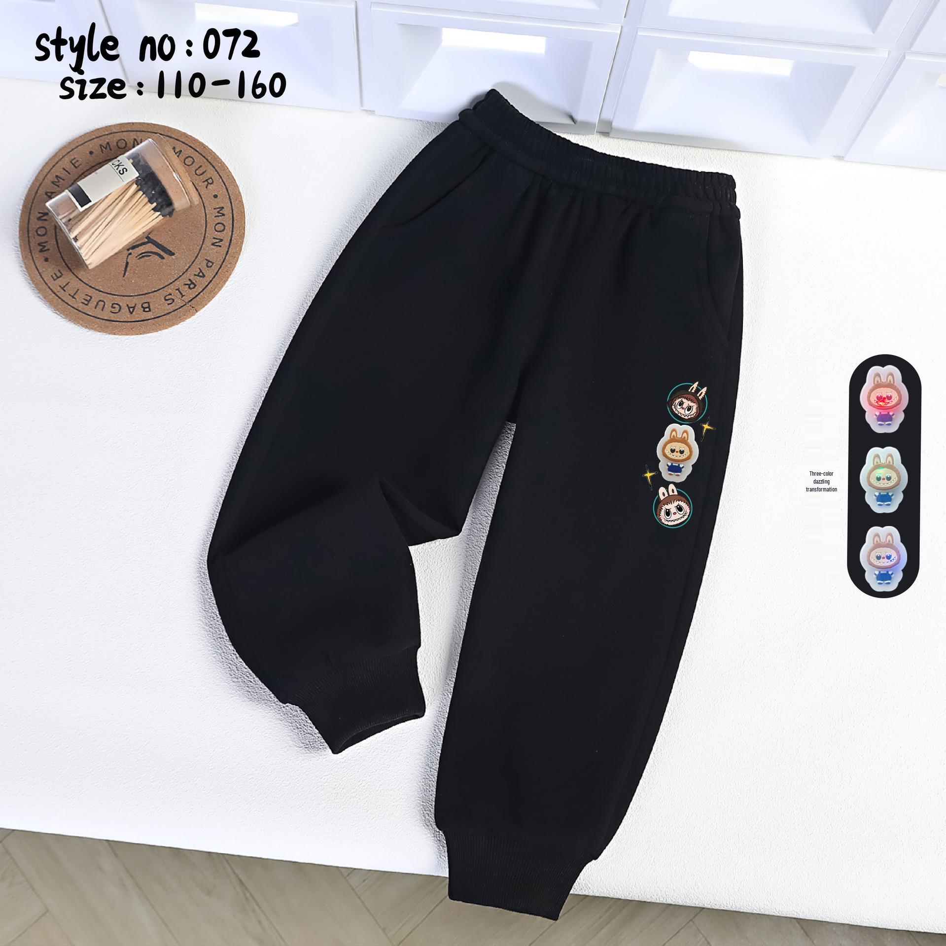 

Детские весенне-осенние повседневные спортивные штаны для мальчиков – новый стиль для малышей и детей постарше 110 cm