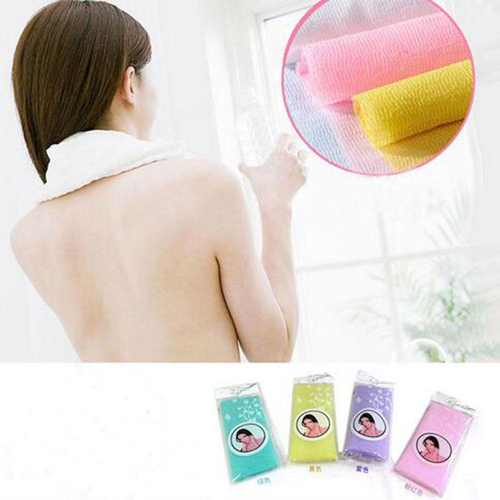 

Sponge Body Washing Clean Nylon Body Nylon Wash Cloth Scrubbing Towel Bath Towel Mesh Bath Shower синій