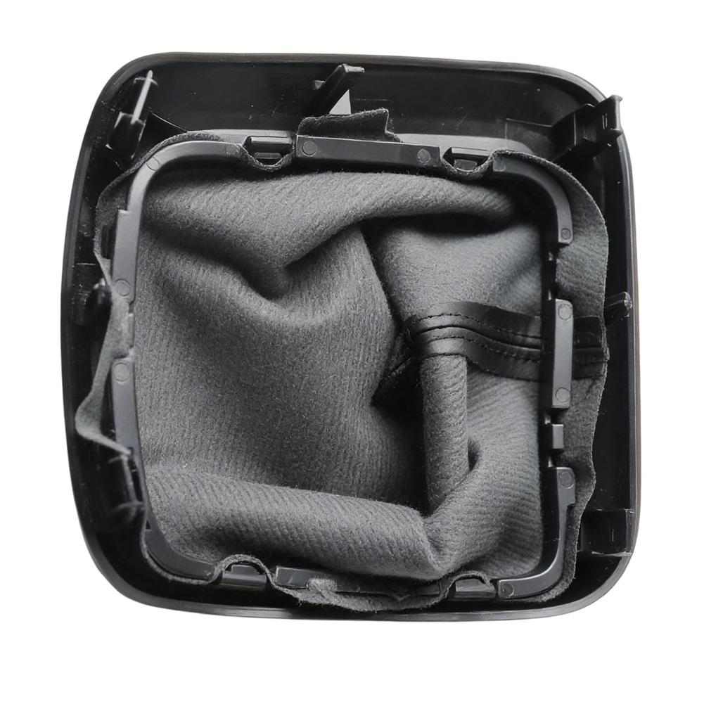 Leather Gear Shift Boot Cover For Fiat Tipo II 2015+ Black Car Interior Accessories Enhanced Grip And Style