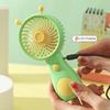 Snail-Shaped Handheld Fan with USB Charging Cute Portable Mini Fan with 2 Speeds Lightweight Quiet Summer Gadget for Travel Office Outdoor