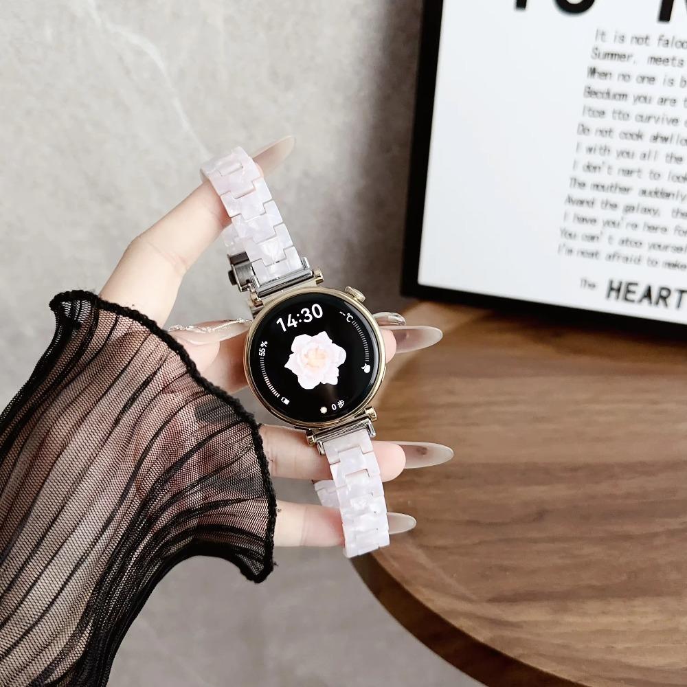 18/20/22mm Resin Watch Band for Garmin Forerunner 255 265 265S Venu 3S 2S,Huawei GT6 GT5 41mm Samsung Galaxy Watch 7 6 5 Strap Correa