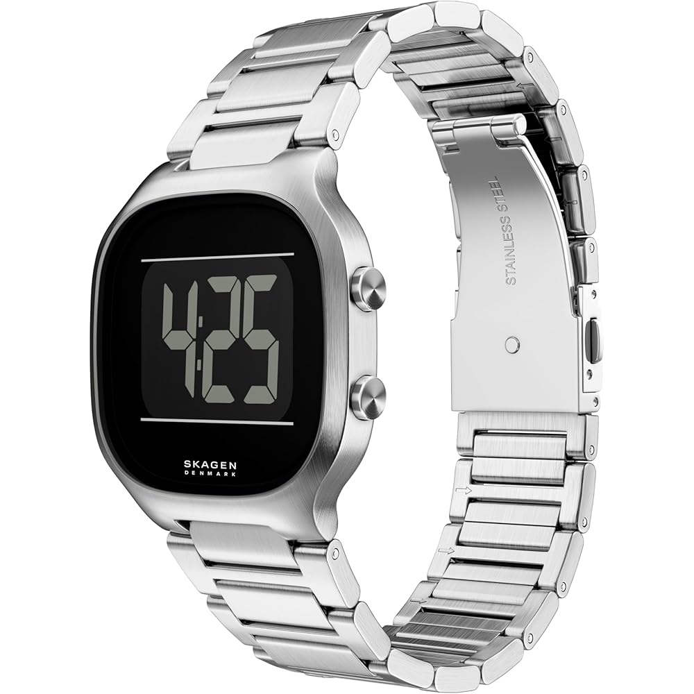 Skagen Herren Digital-Edelstahluhr SKW6948