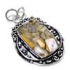 Spiny Oyster Gemstone Handmade 925 Sterling Silver Jewelry Pendant 2.13" SU-425