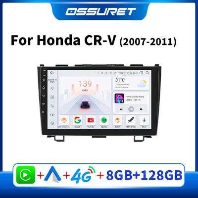 Carplay 4G 7862 AI Intelligent Systems Android 13 Car Radio for Honda CRV CR-V 2007 2008 2009 2010 2011 Intelligent Multimedia Video Player