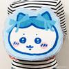 MORIPiLO Chiikawa Hachiware Entrance 40cm Ribbon Makura no Morishita Mat, Small, Cute, Approx. (Interior Mat, Blue), Merchandise, Character,