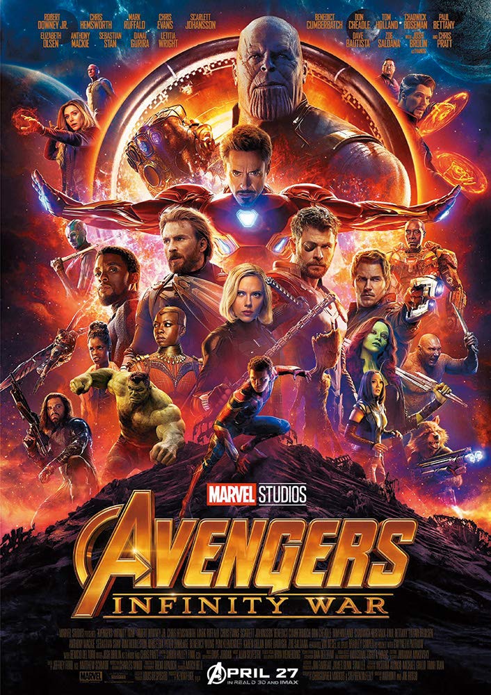 Infinity War MCU Umělecká sbírka Avengers (Modrý paprsek)